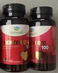 2x Koenzym Q10 100 mg 120 kaps Naturell najwyzeza dawka 1+1 gratis