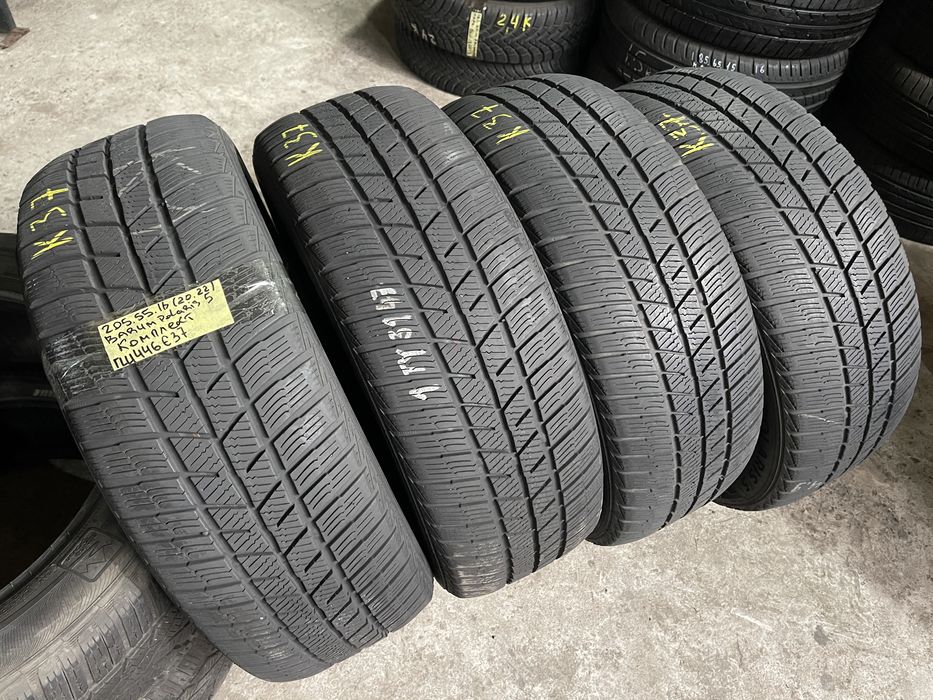 ГШ446 зимові шини barum комплект резина р16 205/55 r16