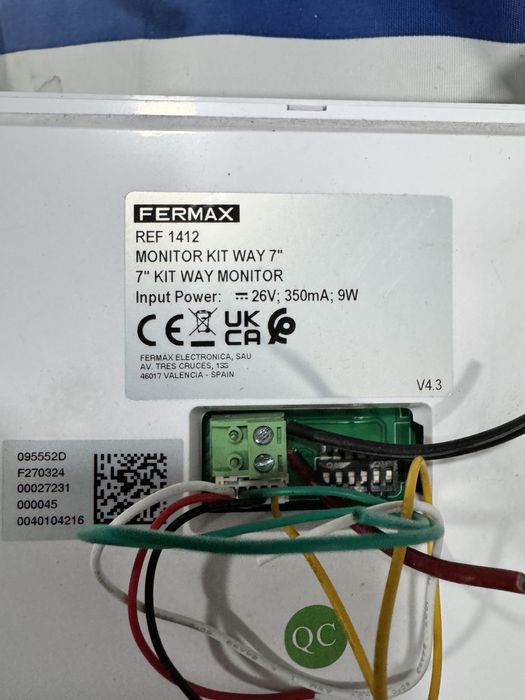 Video Porteiro Fermax