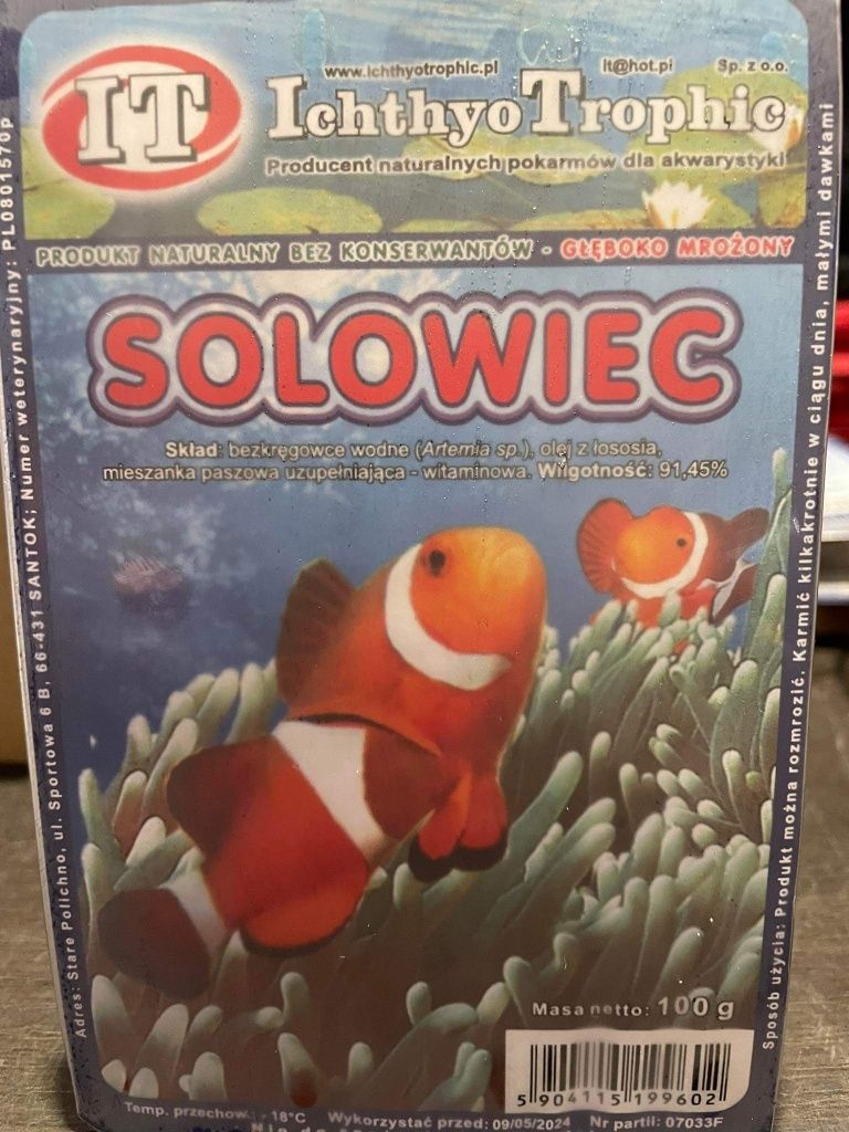 Solowiec mrożony 100g