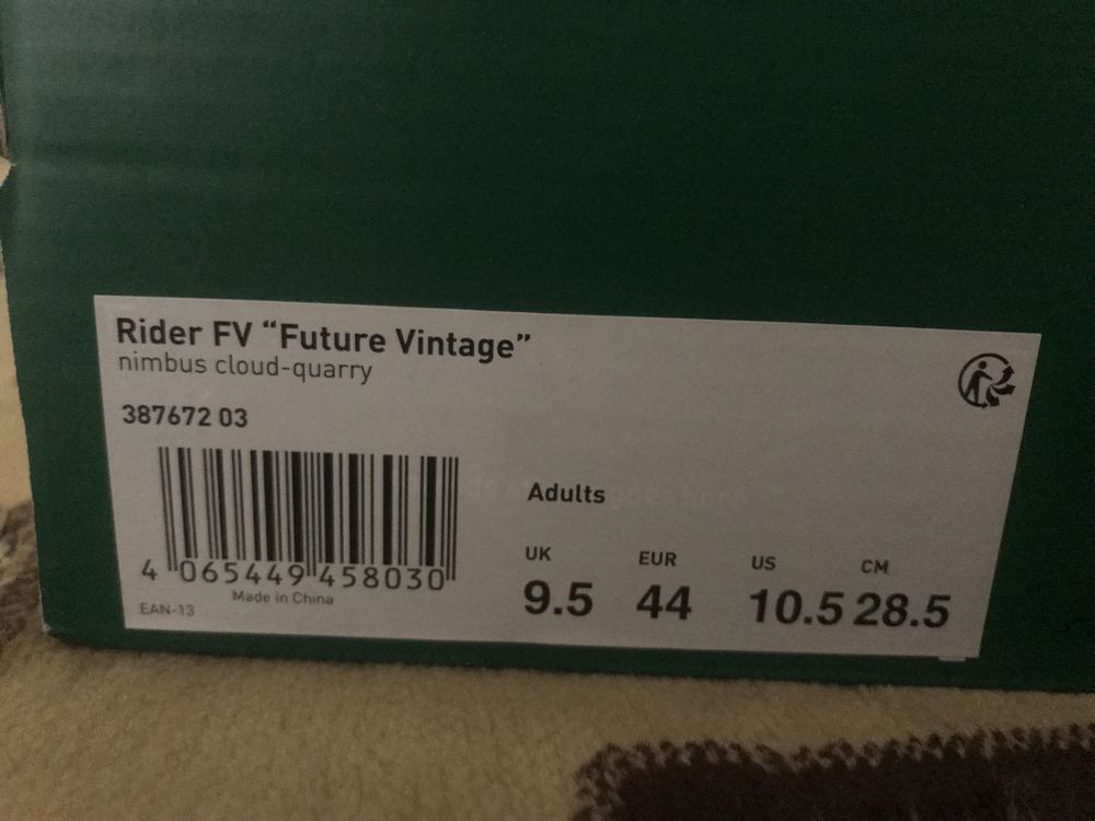 (Кросівки чоловічі нові, 44, 28.5 сm) PUMA Rider Fv "Future Vintage"