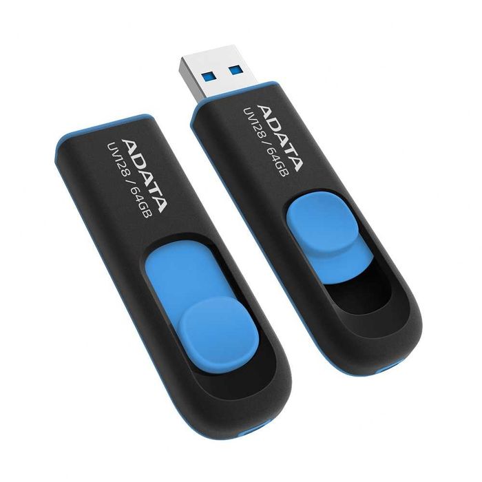 Pendrive ADATA UV128 64GB USB3.2 Gen1 100MB/s