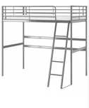 IKEA SVRTA 90x200 łóżko na antresoli, piętrowe
