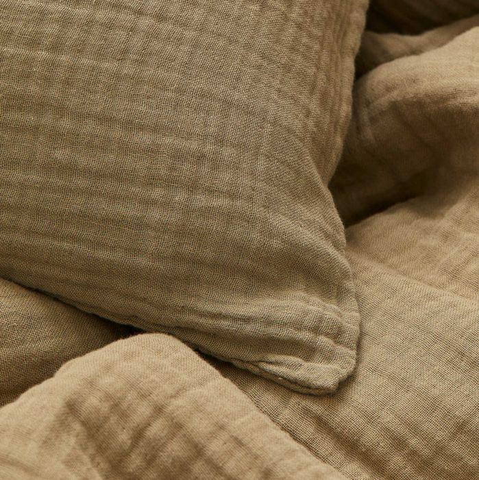 Komplet Muślinowej Pościeli 220x200 z miękkiego bawełnianego muślinu