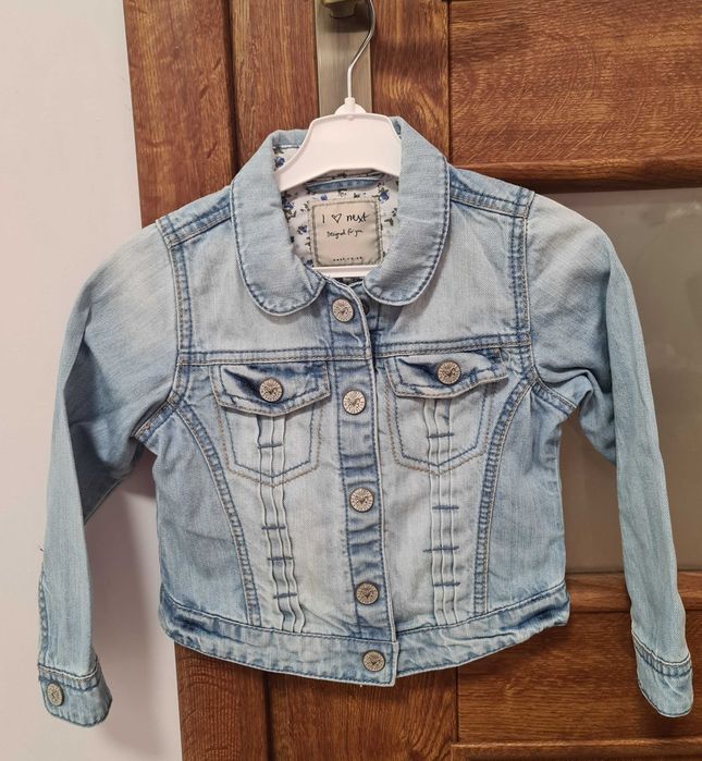 Kurtka Next katana jeans 104 dla dziewczynki