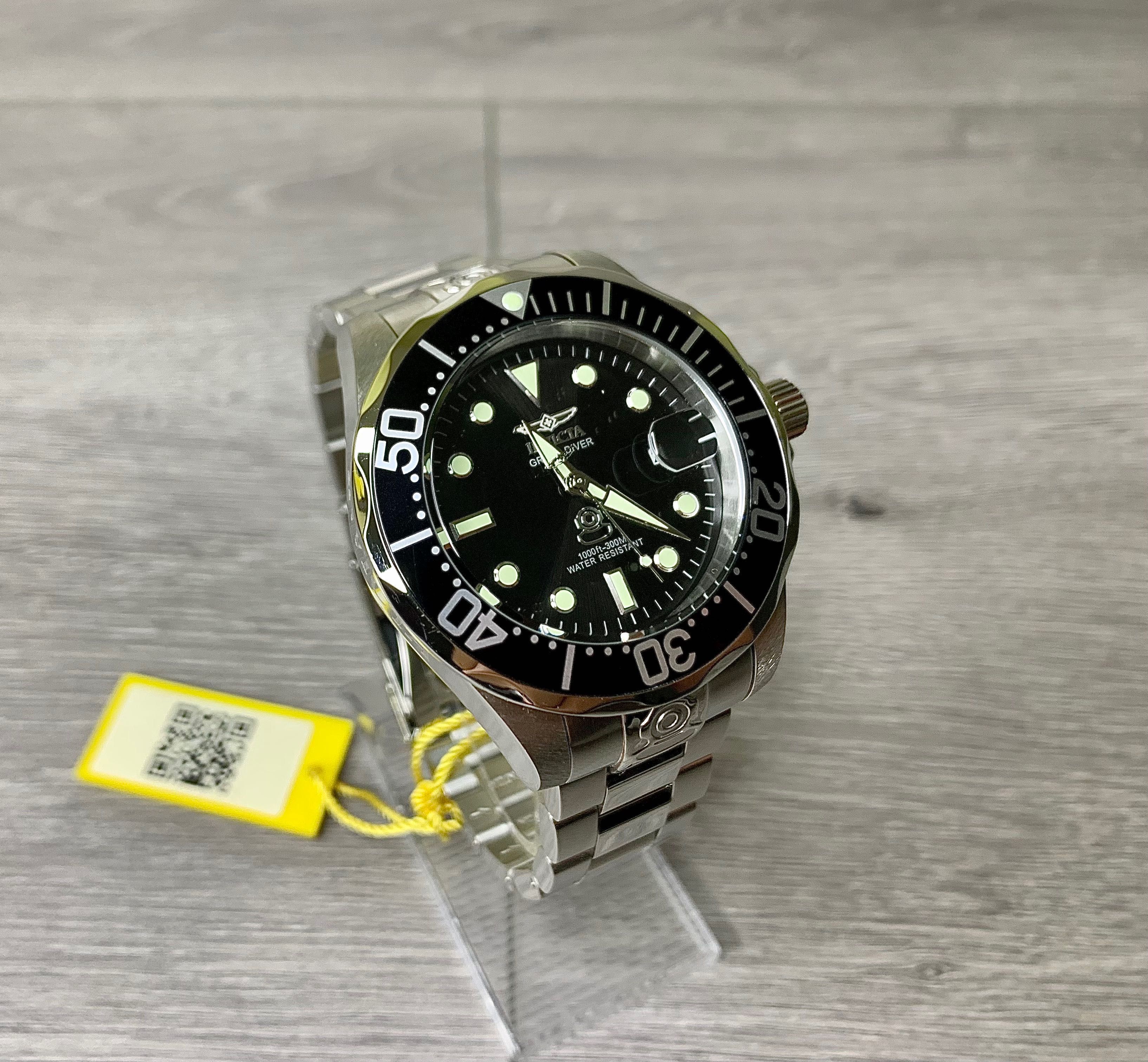 Розпродаж! Чоловічий годинник INVICTA GRAND DIVER 3044 Механіка