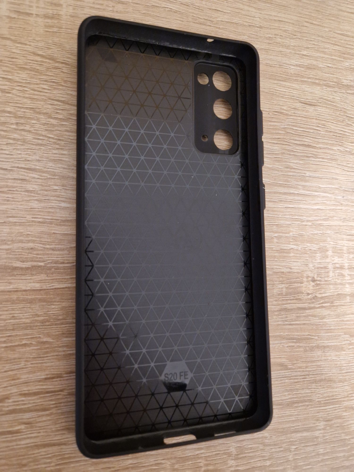 Etui Leather 3D Case do Samsung Galaxy S20 FE/Lite wzór 2 czarny