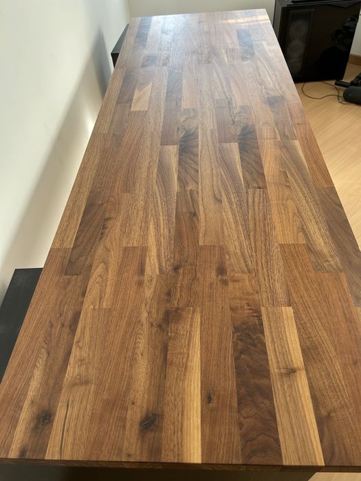 Bancada nogueira IKEA