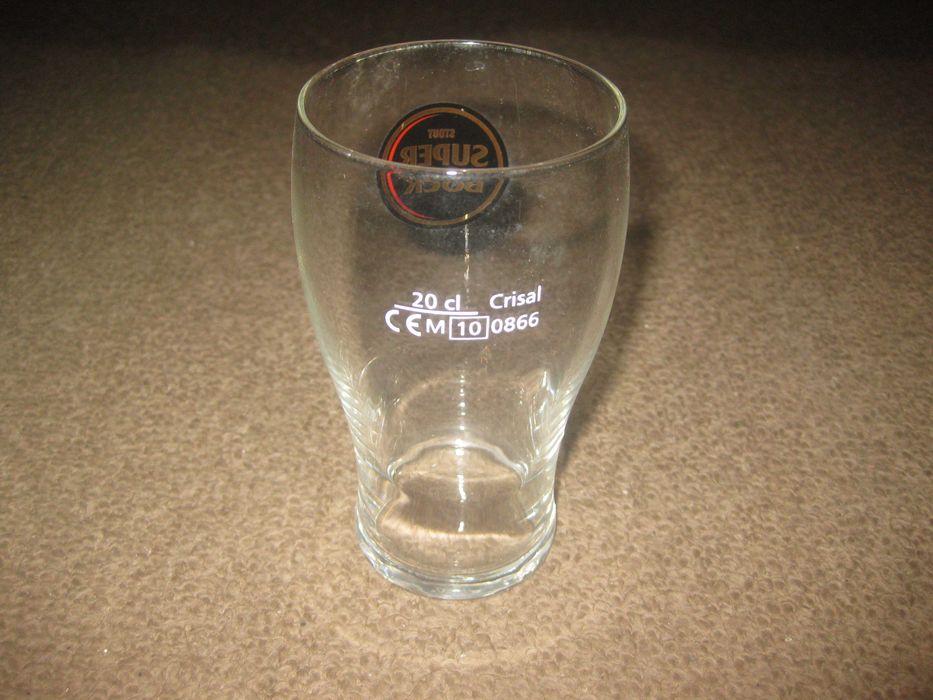 Copo Coleccionável da "Super Bock Stout" Impecável!