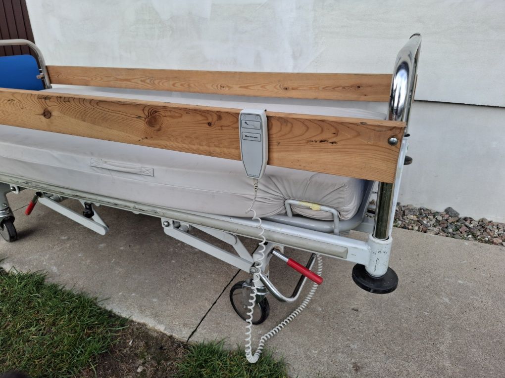 Łóżko szpitalne, Łóżko Rehabilitacyjne, Regulacja Elektryczna,Manualna