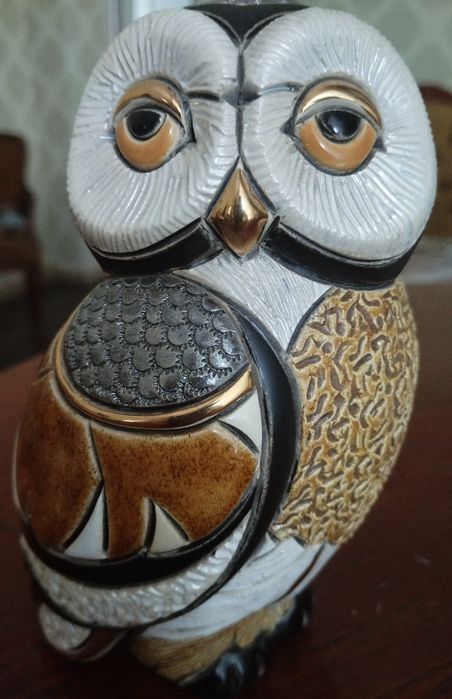 Керамічна фігурка "Плямиста сова"