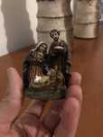 Presépio miniatura em resina