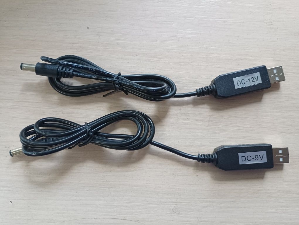 Кабель USB - DC шнур роутер павербанк оптоволокно інтернет