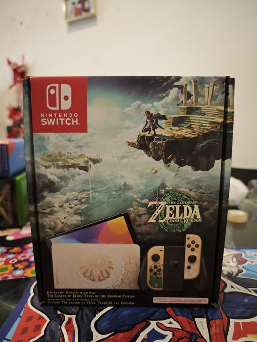 Switch oled edição Zelda