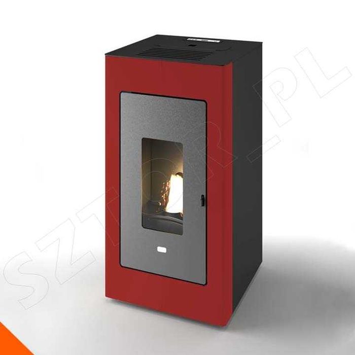 Piecyk na pellet Eva Calor Luisa Hydro 11 kW - z płaszczem wodnym