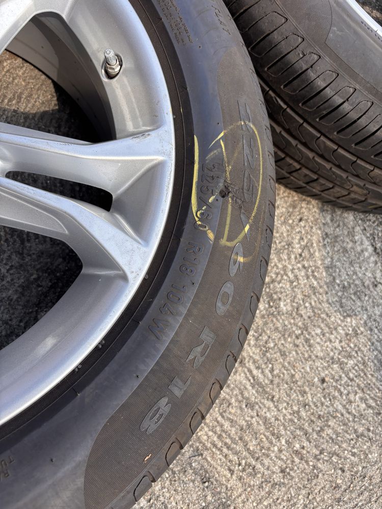 Oryginalne Koła letnie Alufelgi Bmw 225/60/18 Pirelli 6mm 2020r ET22