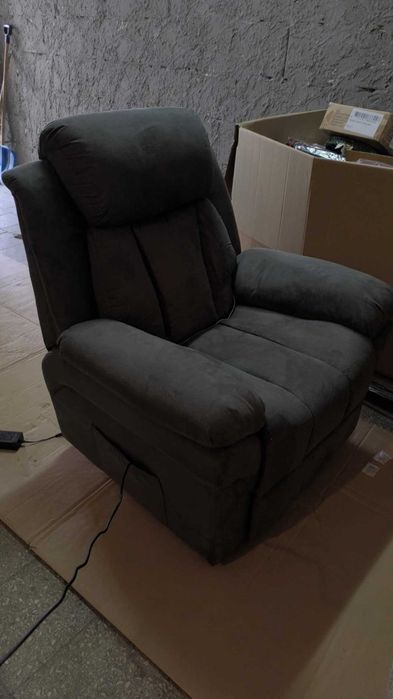 HOMCOM Fotel z funkcją podnoszenia do pozycji stojącej