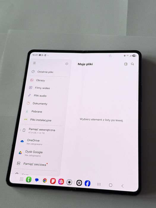 Samsung Galaxy Z Fold 4 5G 1TB/12GB, czarny, bez simlocka, okazja!