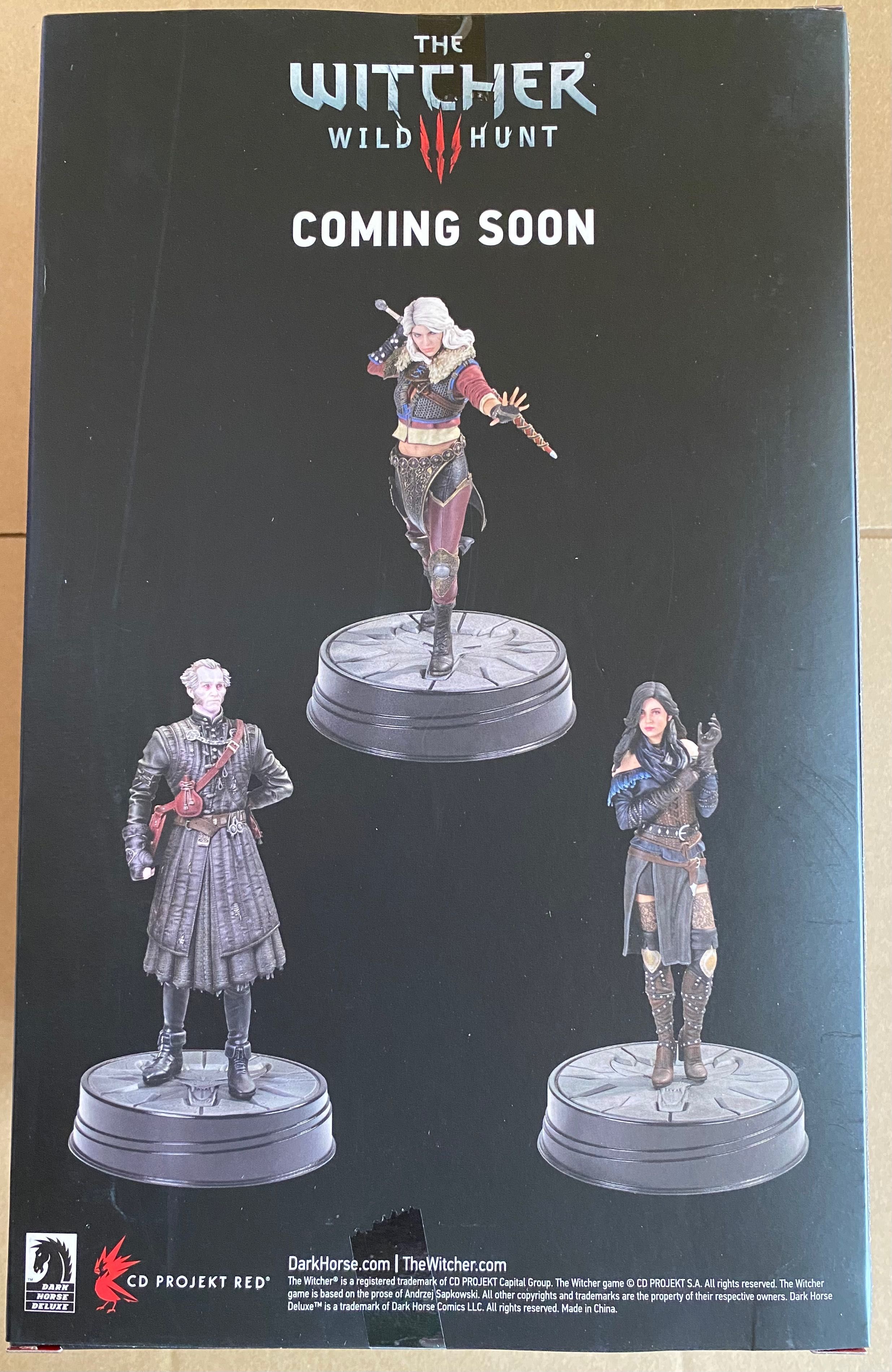 Figurka Dark Horse Wiedźmin 3 Geralt w zbroi cechu kota