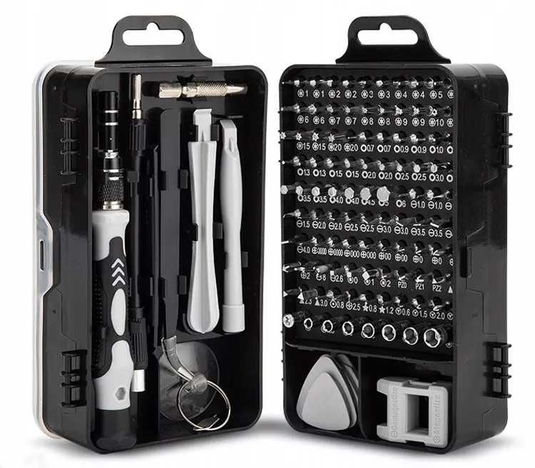 Zestaw śrubokrętów 118w1 precyzyjne wkrętaki TORX K-1309