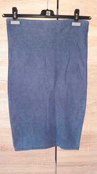 Spódnica ołówkowa midi RESERVED - imitacja jeansu / rozmiar 38