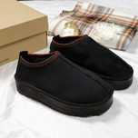 Зимние женские оригинальные ugg tasman platform black черные угги