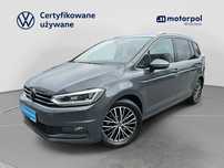 Volkswagen Touran Highline 7 os + Pakiety, FV 23%, ACC, GPS, Kamera, Asystenci, Salon PL