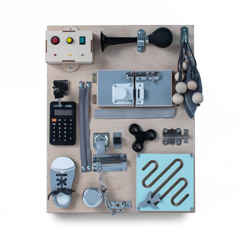 Tablica Manipulacyjna Sensoryczna Montessori | Producent Manibox