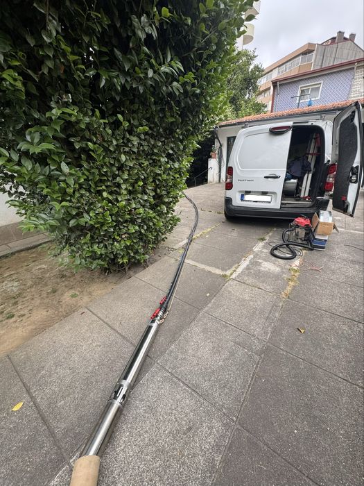 Bombas de água, higienização de cisternas