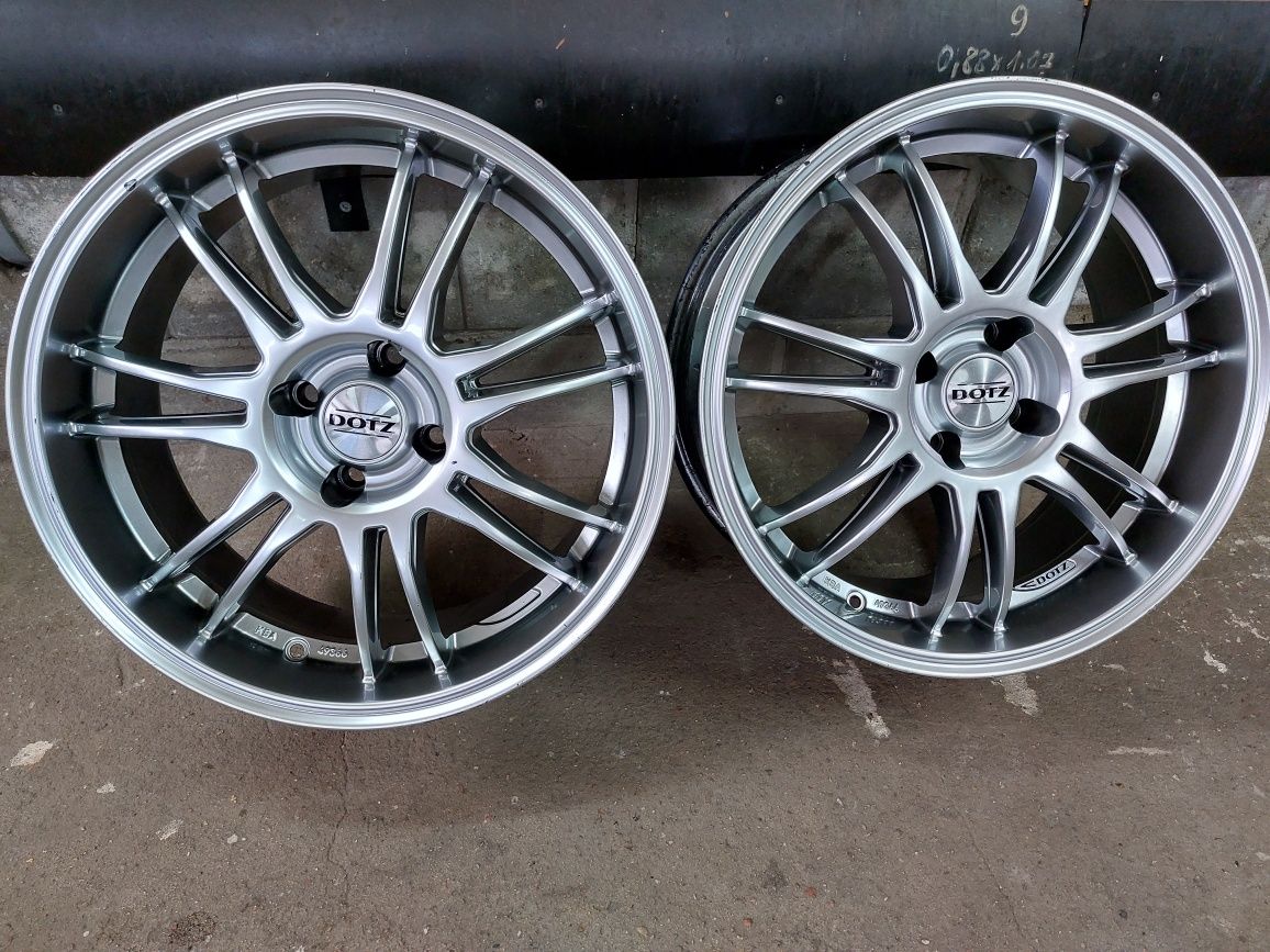 2x Alufelgi DOTZ Shift Shine 18 cali 4x108 ET 25 Dymione