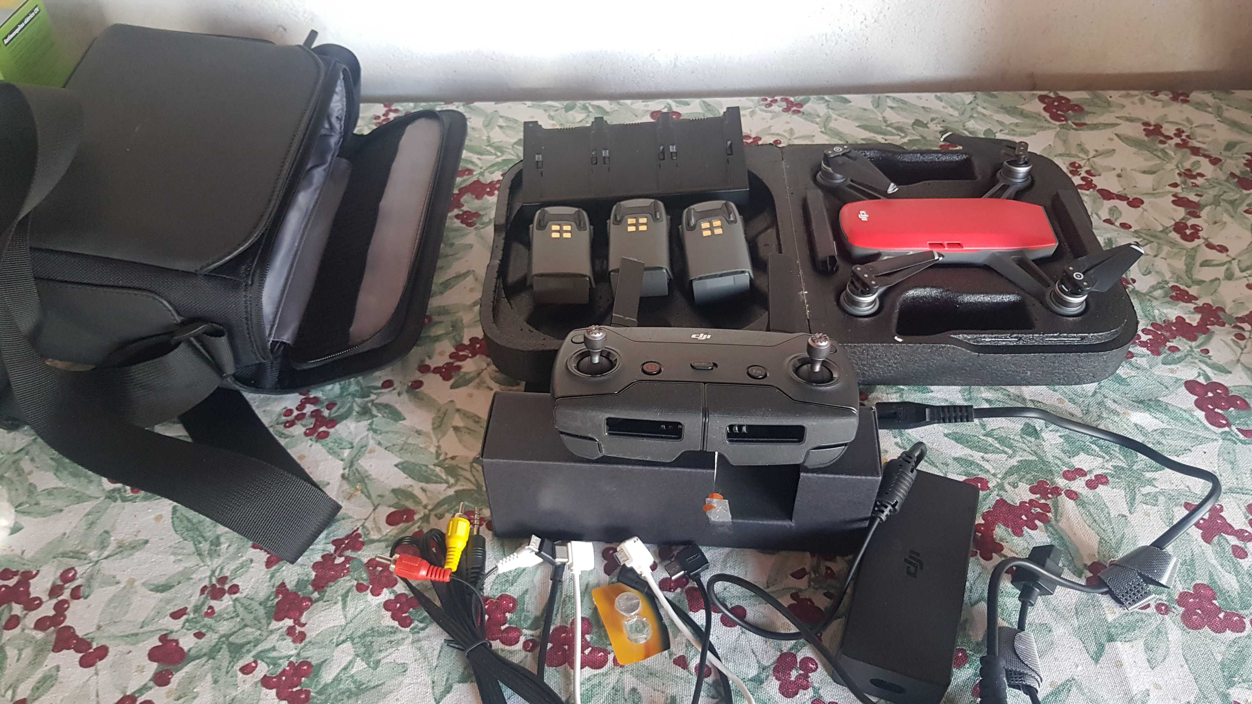 Drone DJI Spark com extras como novo