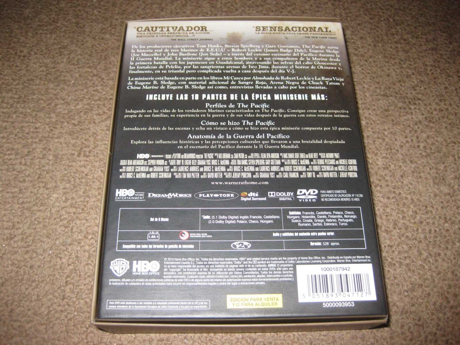 Minissérie Completa em DVD "The Pacific" Edição Especial em Digipack!