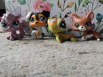 littlest petshop figurki 4 szt