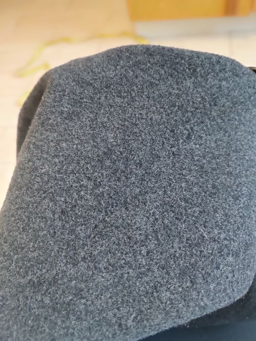 Класичне двубортне пальто з шерсті та кашеміру м-л