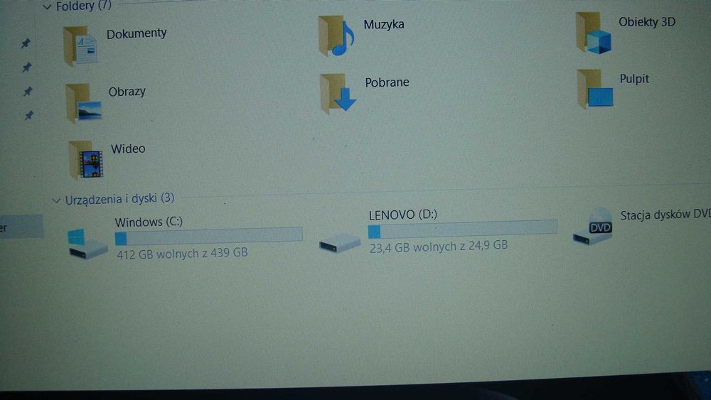 Laptop Lenovo /Proc. Intel i3-th7gen/500 GB/ FullHD 15,6"