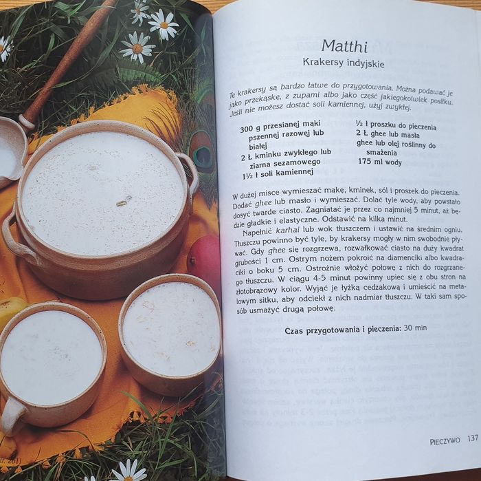 Kuchnia Kryszny Indyjskie potrawy wegetariańskie książka z przepisamii