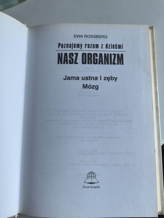 Książka #"Nasz organizm"