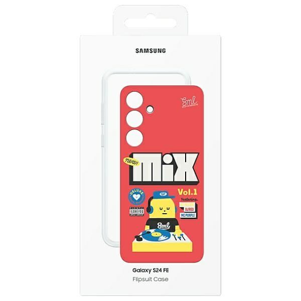 Etui Samsung EF-MS721CREGWW S24 FE S721 czerwony/red Flipsuit Case
