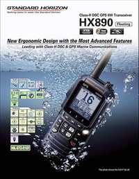 Radiotelefon morski Standard Horizon HX890 DSC GPS ATM4X4 gw.fv. sklep