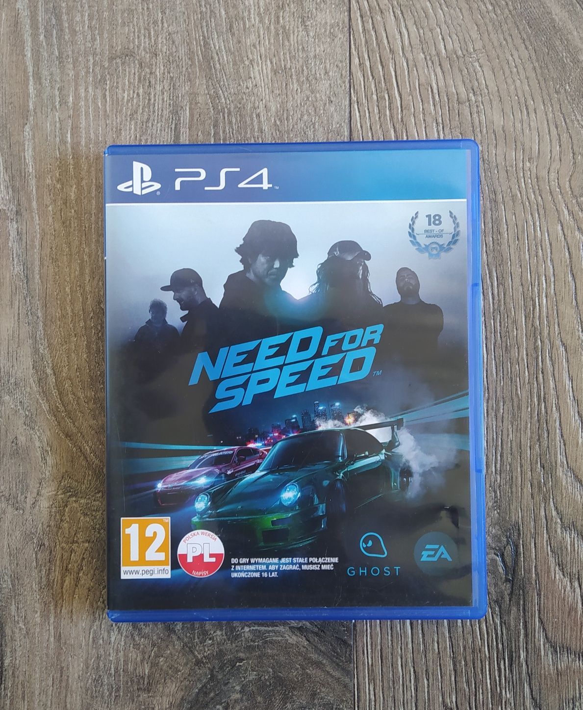 Konsola PS4 Fat 2 Pady + Gra Need for Speed PL