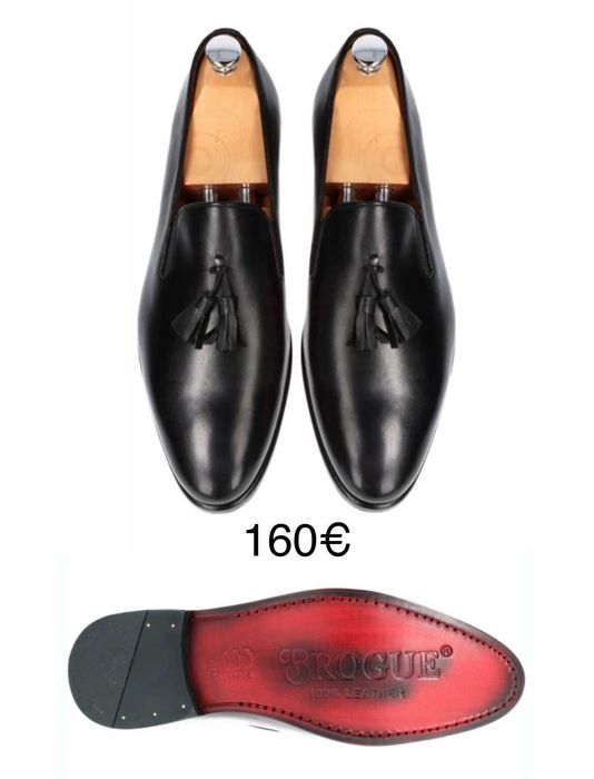 Sapatos  cabedal  sola seca