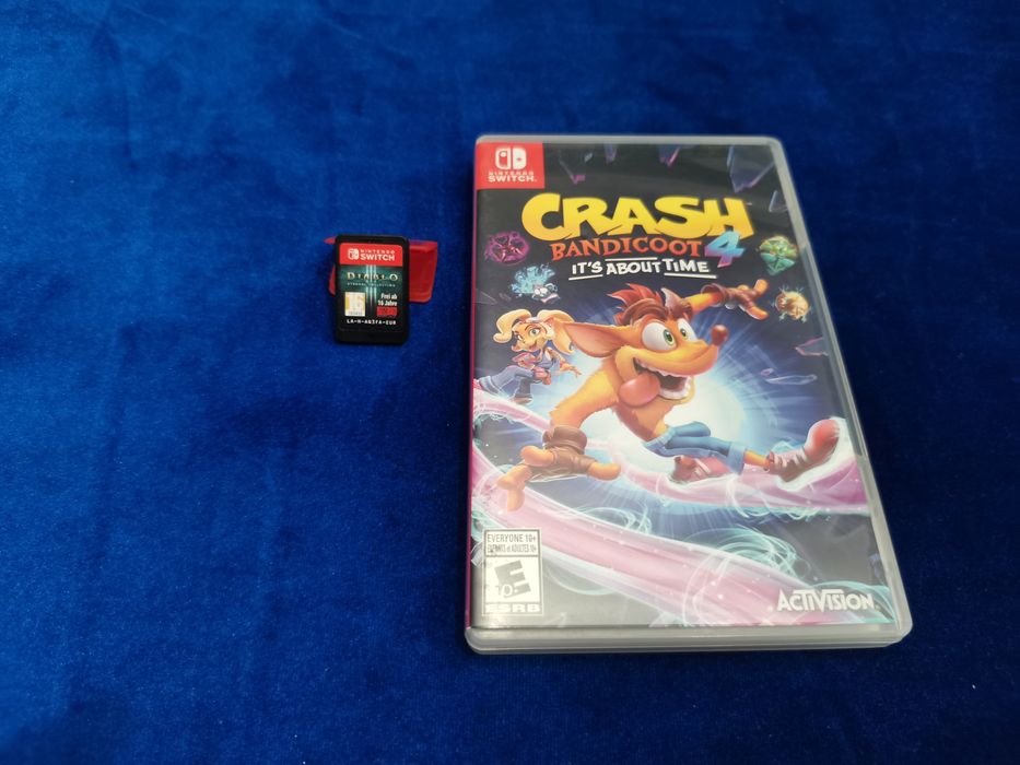 Diablo 3 + Crash Bandicoot 4 nintendo switch