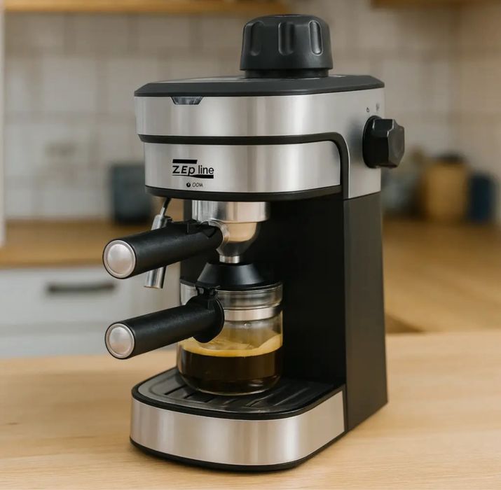 кавомашина zepline zp-6910 з капучинатором