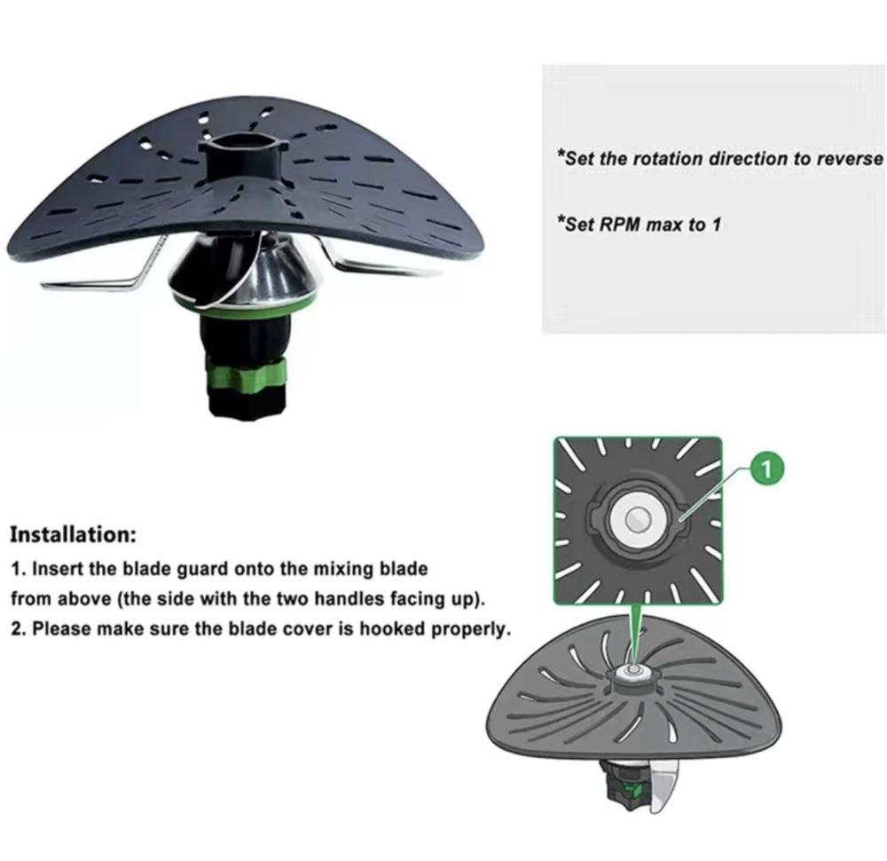 Osłona noża ostrza do Vorwerk Thermomix T5 T6 T31 TM Friend