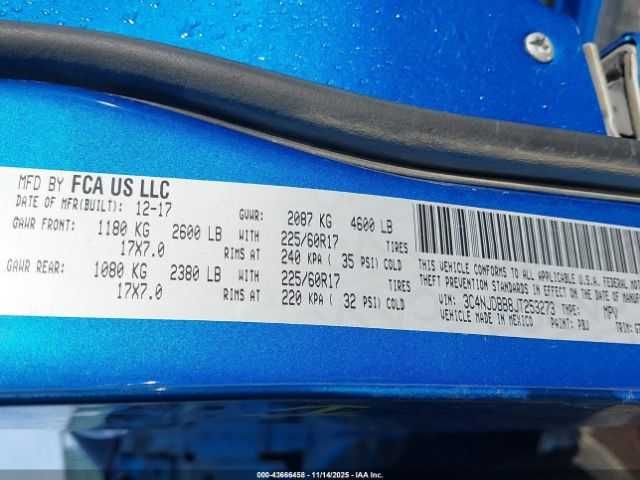 2018 JEEP COMPASS LATITUDE  авто в дорозі, можна під убд, фонд