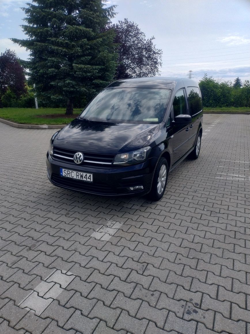 VW Caddy  2.0 TDI  2016 r  Salon PL