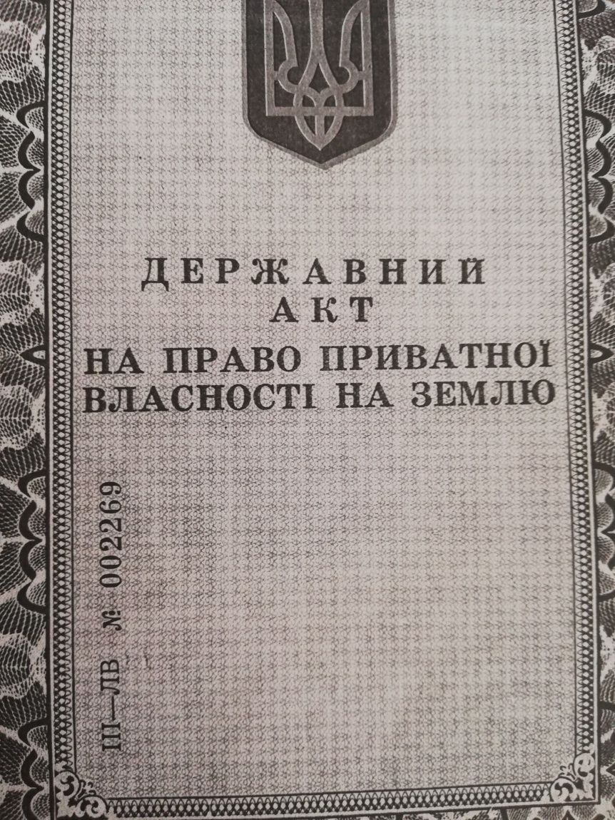 Земельна ділянка