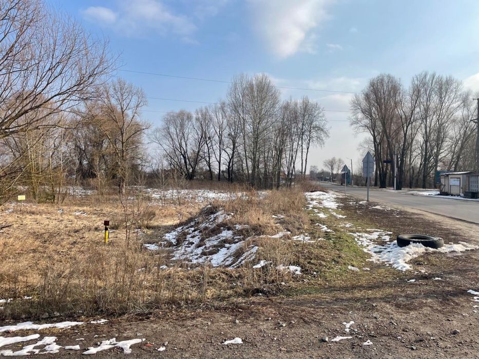 Продаж земельної ділянки 25сот. Центральна дорога. Гнідин.  Вишеньки.