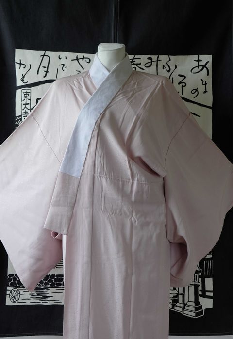 Juban bielizna pod kimono z Japonii róż w kropki