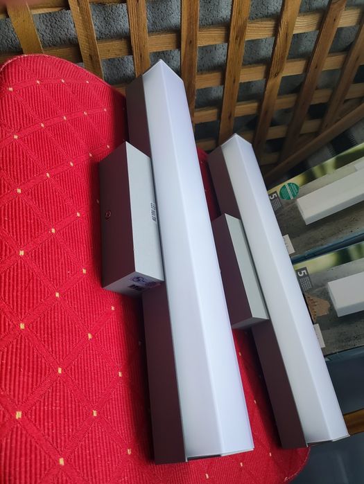 Lampa LED nad Lustro Obraz Eglo Acate LED Oświetlenie Lampa Kinkiet